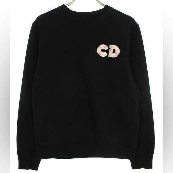 EUC Men’s Small Dior Daniel Arsham Faded CD3D Basketball Print Cotton Sweatshirt - Picture 1 of 13